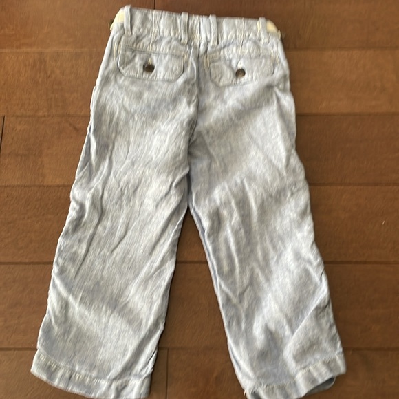 Baby Gap blue Linen pants - Picture 8 of 10